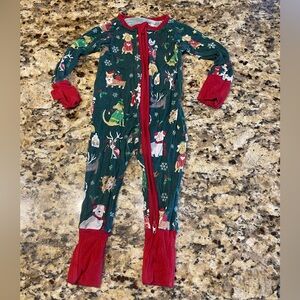 Holiday little sleepies 0 to 3 months